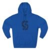 three panel fleece hoodie — "inhale & exhale, be energetic" motivational hoodie three panel fleece hoodie — "inhale & exhale, be energetic" motivational hoodie