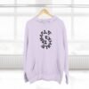 three panel fleece hoodie — "inhale & exhale, be energetic" motivational hoodie three panel fleece hoodie — "inhale & exhale, be energetic" motivational hoodie