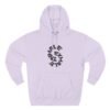 three panel fleece hoodie — "inhale & exhale, be energetic" motivational hoodie three panel fleece hoodie — "inhale & exhale, be energetic" motivational hoodie