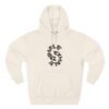 three panel fleece hoodie — "inhale & exhale, be energetic" motivational hoodie three panel fleece hoodie — "inhale & exhale, be energetic" motivational hoodie
