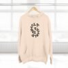 three panel fleece hoodie — "inhale & exhale, be energetic" motivational hoodie three panel fleece hoodie — "inhale & exhale, be energetic" motivational hoodie