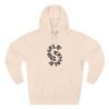 three panel fleece hoodie — "inhale & exhale, be energetic" motivational hoodie three panel fleece hoodie — "inhale & exhale, be energetic" motivational hoodie