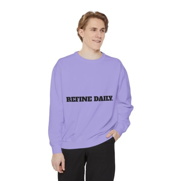 Refine Daily Sweatshirt — Minimal Motivational Crewneck