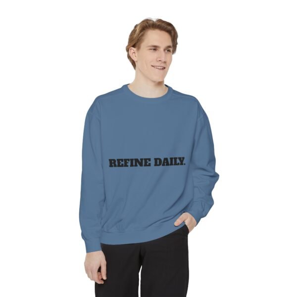 Refine Daily Sweatshirt — Minimal Motivational Crewneck