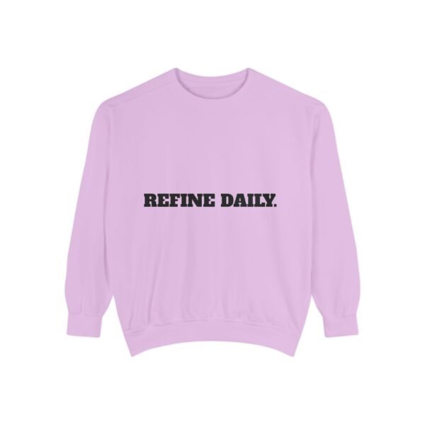 Refine Daily Sweatshirt — Minimal Motivational Crewneck