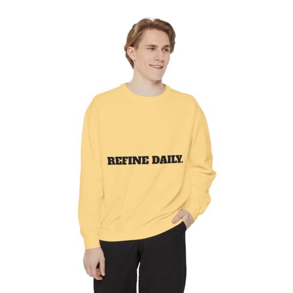Refine Daily Sweatshirt — Minimal Motivational Crewneck