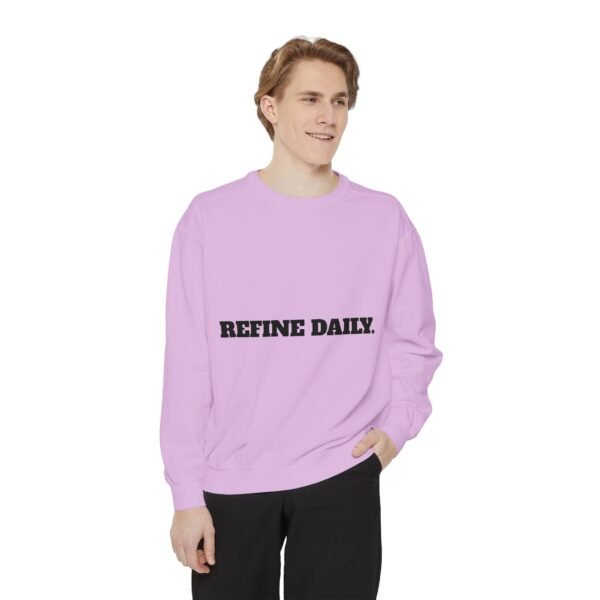 Refine Daily Sweatshirt — Minimal Motivational Crewneck