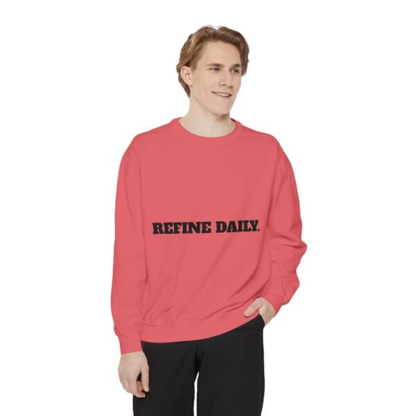 Refine Daily Sweatshirt — Minimal Motivational Crewneck