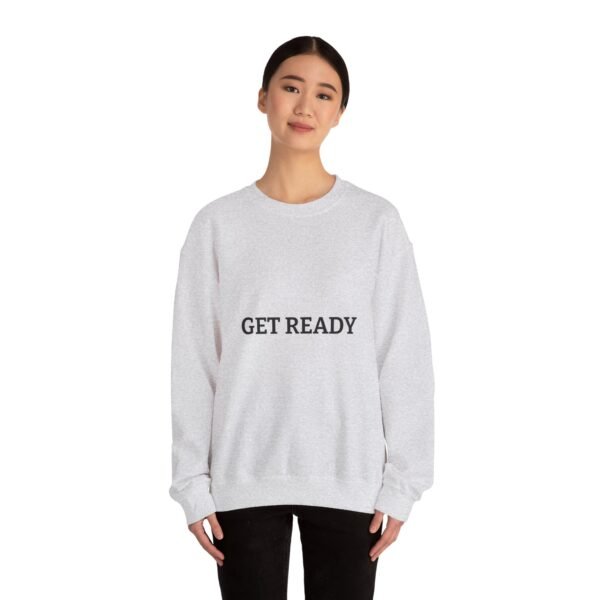 get ready crewneck sweatshirt — high quality graphic crewneck