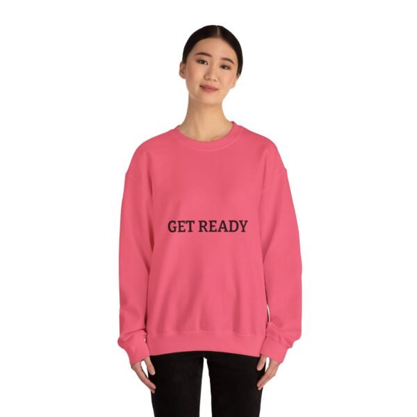 get ready crewneck sweatshirt — high quality graphic crewneck