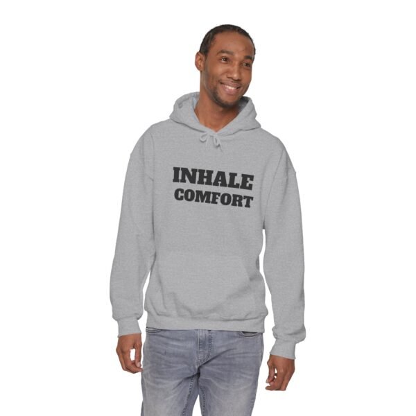 premium quality hooded yoga sweatshirt — high premium quality print