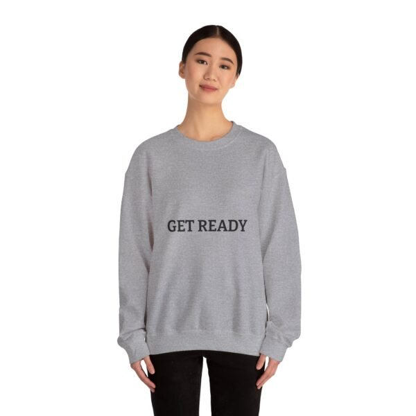 get ready crewneck sweatshirt — high quality graphic crewneck