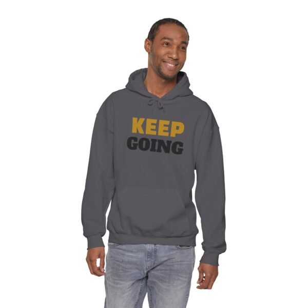 KEEP GOING Inspirational Hoodie — Premium Motivational Pullover