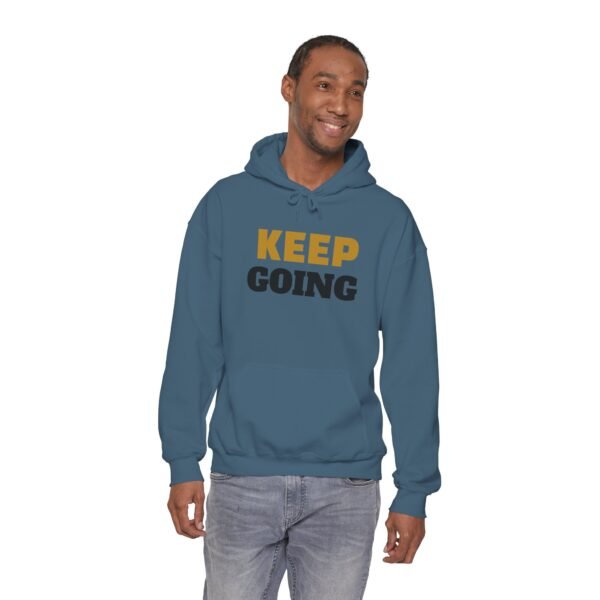 KEEP GOING Inspirational Hoodie — Premium Motivational Pullover