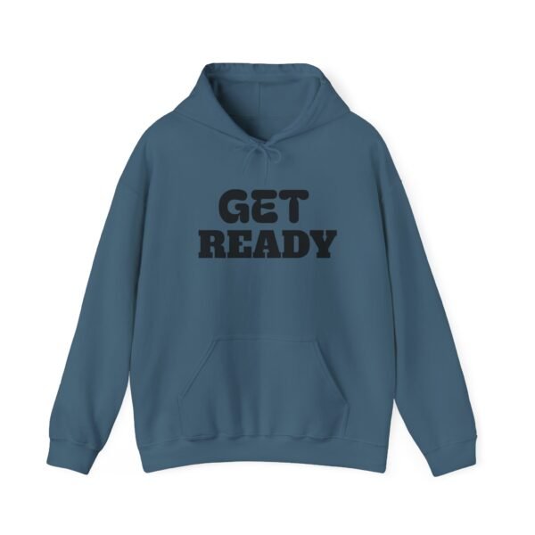Eco-Friendly "Get Ready" Hoodie — Premium Sustainable Sweatshirt