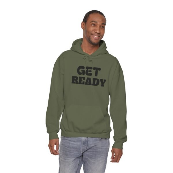 Eco-Friendly "Get Ready" Hoodie — Premium Sustainable Sweatshirt