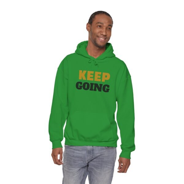 KEEP GOING Inspirational Hoodie — Premium Motivational Pullover