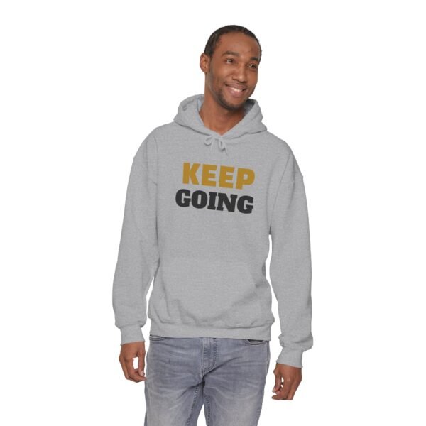 KEEP GOING Inspirational Hoodie — Premium Motivational Pullover