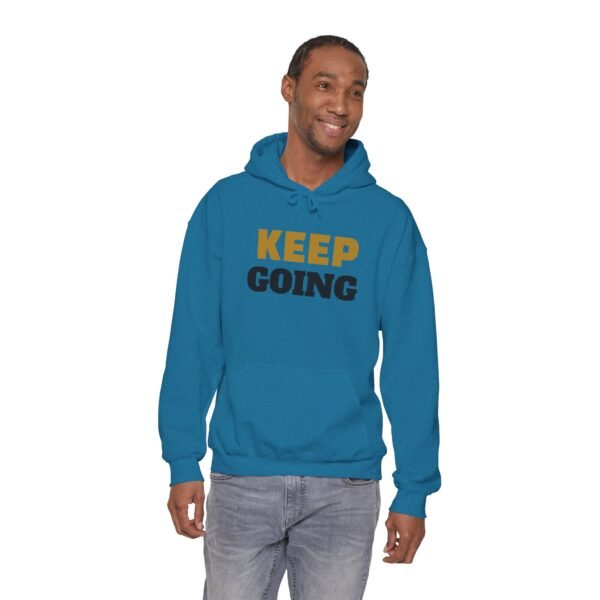 KEEP GOING Inspirational Hoodie — Premium Motivational Pullover
