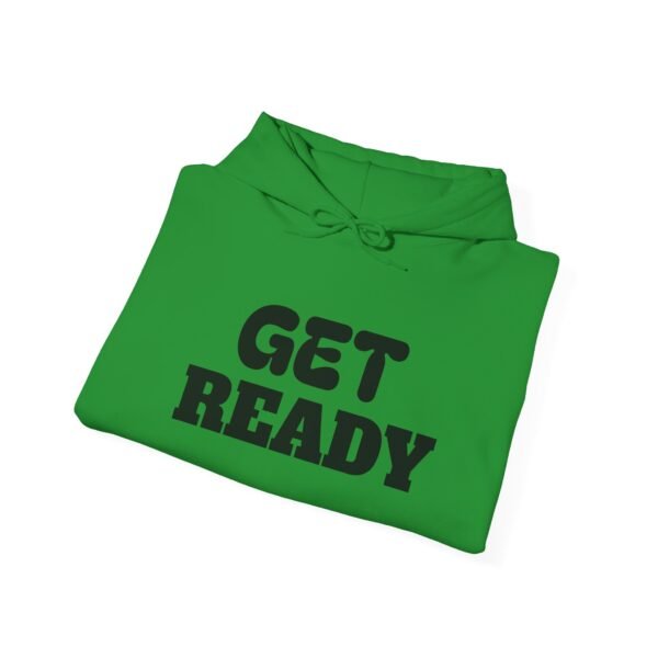 Eco-Friendly "Get Ready" Hoodie — Premium Sustainable Sweatshirt