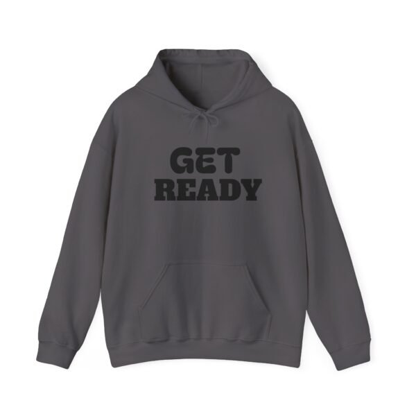 Eco-Friendly "Get Ready" Hoodie — Premium Sustainable Sweatshirt