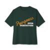 2124424465386753186_2048.jpeg Progress Over Perfection Typographic Tee — Motivational Unisex T‑Shirt