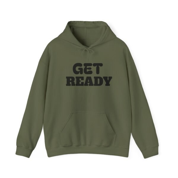 Eco-Friendly "Get Ready" Hoodie — Premium Sustainable Sweatshirt