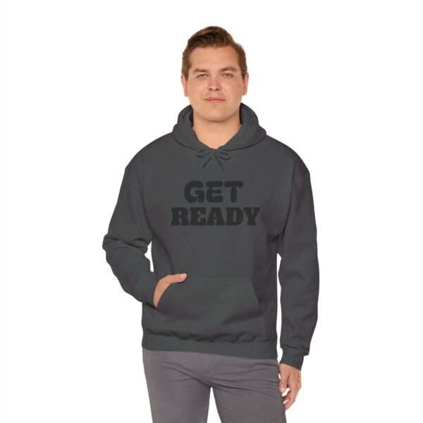 Eco-Friendly "Get Ready" Hoodie — Premium Sustainable Sweatshirt