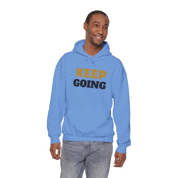 KEEP GOING Inspirational Hoodie — Premium Motivational Pullover