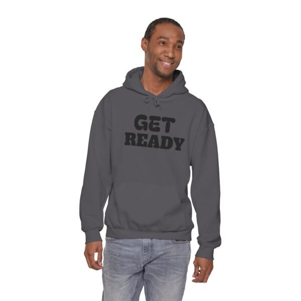 Eco-Friendly "Get Ready" Hoodie — Premium Sustainable Sweatshirt