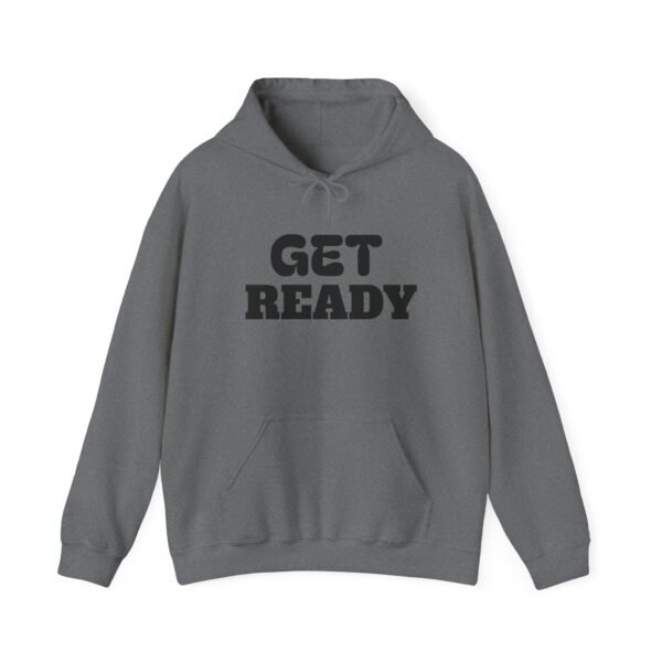 Eco-Friendly "Get Ready" Hoodie — Premium Sustainable Sweatshirt