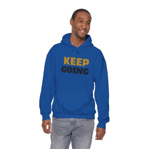 KEEP GOING Inspirational Hoodie — Premium Motivational Pullover
