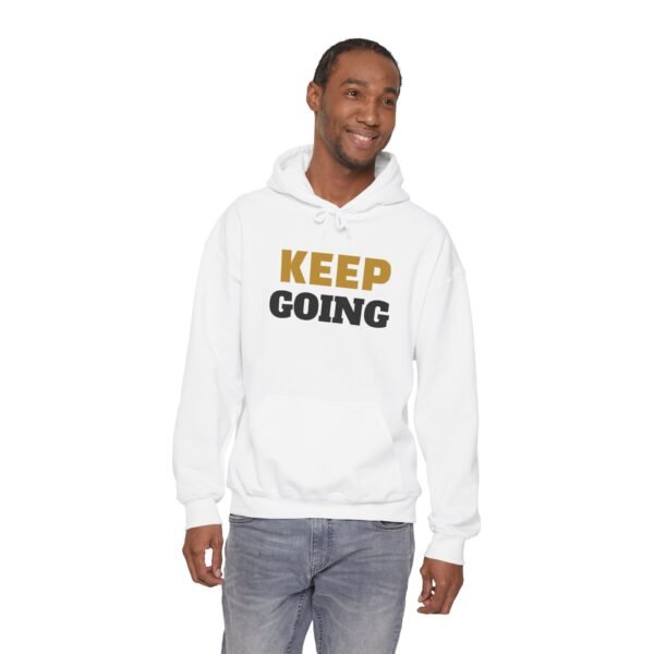 KEEP GOING Inspirational Hoodie — Premium Motivational Pullover