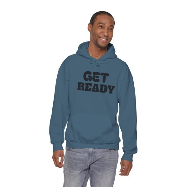 Eco-Friendly "Get Ready" Hoodie — Premium Sustainable Sweatshirt
