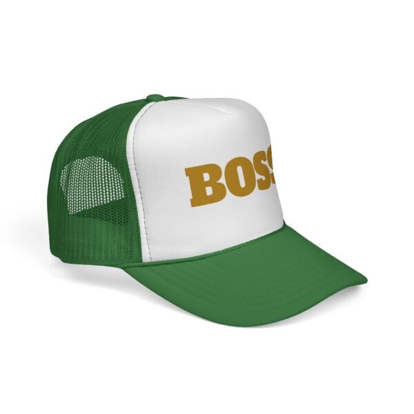 Boss Trucker Cap — "premium" Face Design
