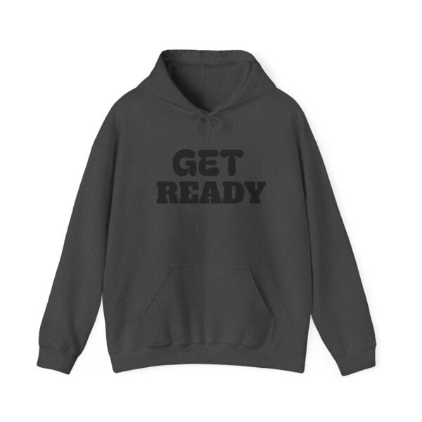 Eco-Friendly "Get Ready" Hoodie — Premium Sustainable Sweatshirt