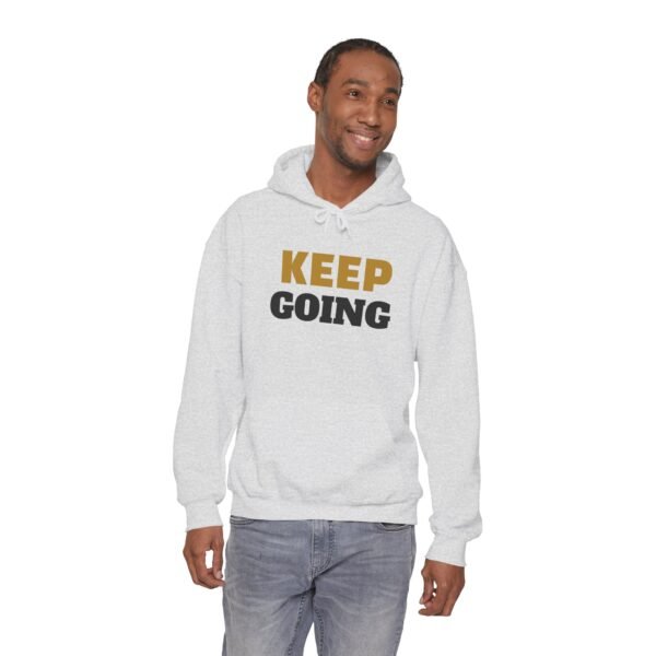 KEEP GOING Inspirational Hoodie — Premium Motivational Pullover