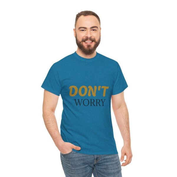 888479819424672959_2048-2.jpeg Don't Worry Tee — Minimalist Positive Message Graphic T-Shirt