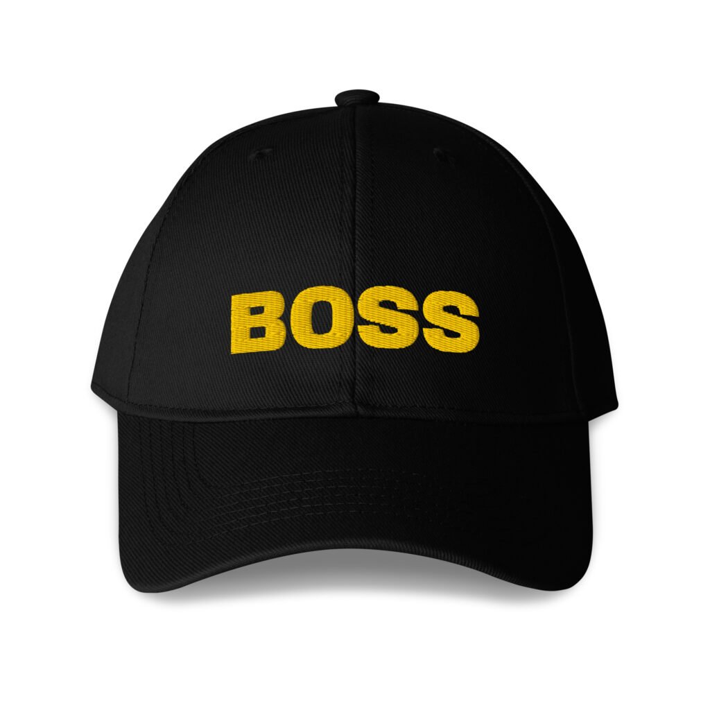 6-panel-adjustable-baseball-cap-black-front-6adeef32caee2.jpg BOSS Gold Adjustable Embroidered Streetwear Cap
