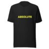 unisex-staple-t-shirt-vintage-black-front-6ac6102c51ead.jpg "ABSOLUTE" Unisex Premium Cotton Tee